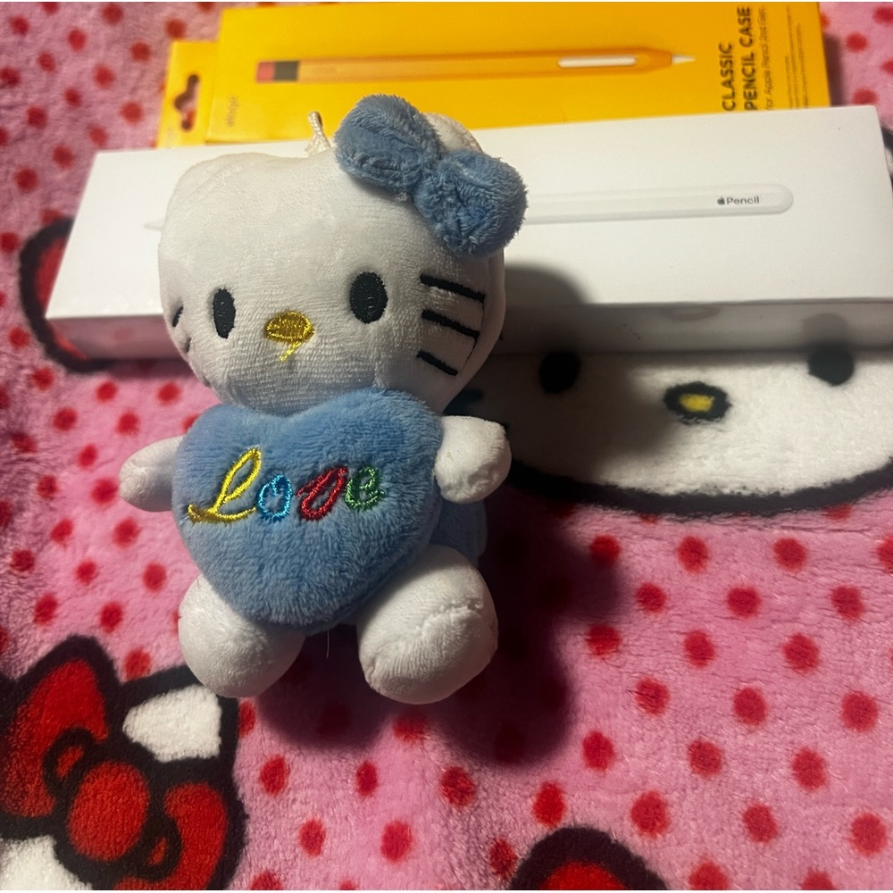 Apple Pencil 2 generation with case and hello kitty